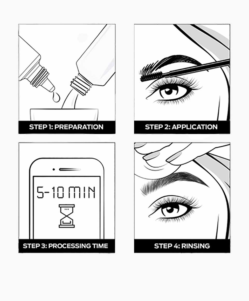 schwarzkopf schwarzkopf Schwarzkopf Brow Tint Dark Brown PaksWholesale