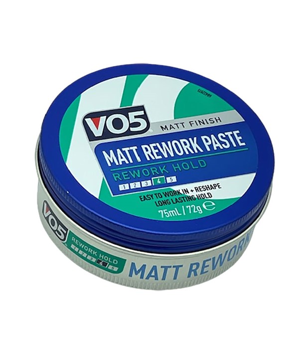 styling gel | VO5 Matt Rework Matt Finish Hair Paste - PaksWholesale