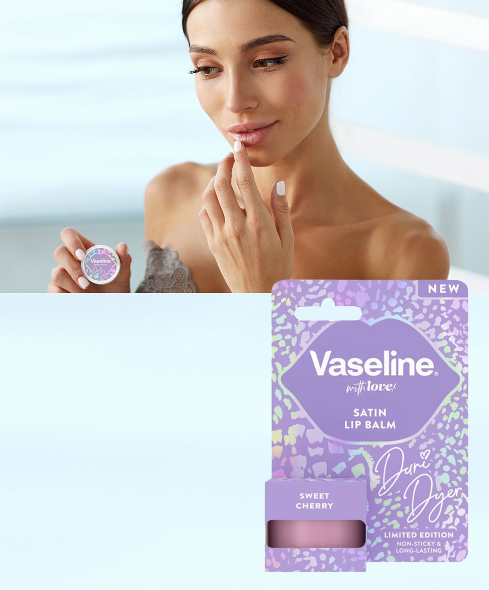 lipsticks and lipgloss Vaseline With Love Satin Lip Balm Sweet Cherry