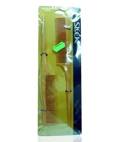 Sleek Rat Tail Comb 2 Pack