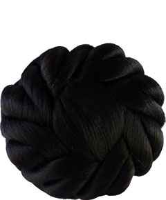 Easy Comb Drawstring Bun 6