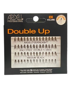 Ardell Double Up Knot Free Double Flares Lashes Medium Black