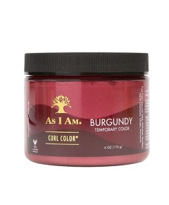 As I Am Curl Color Burgundy Temporary Color
