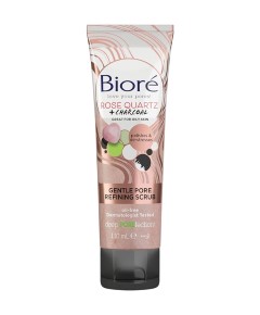 Biore Rose Quartz Gentel Pore Refining Scrub