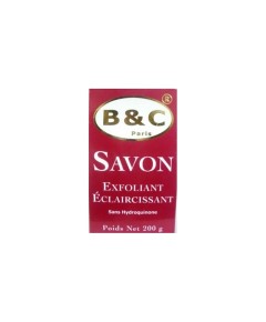 B and C Exfoliating Lightening Soap
