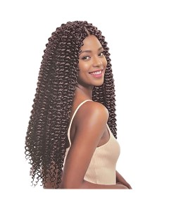 Boho Caribbean Pre Stretched Water Wave Bundle Braids