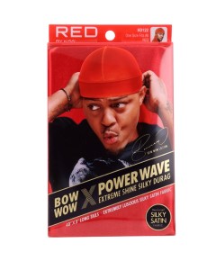Red By Kiss Bow Wow X Power Wave Extreme Shine Silky Durag HD122