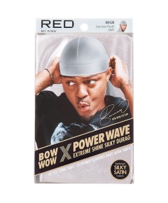 Red By Kiss Bow Wow X Power Wave Extreme Shine Silky Durag HD126