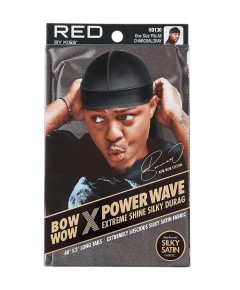 Red By Kiss Bow Wow X Power Wave Extreme Shine Silky Durag HD130