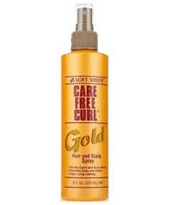 Care Free Curl Gold Hair And Scalp Spray