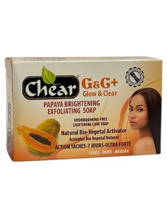 Chear G And G Plus Glow And Clear Papaya Exfoliating Soap