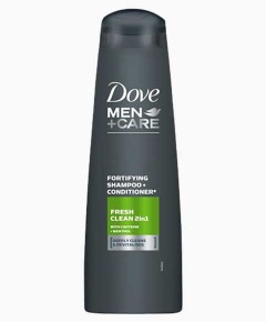 Men Plus Care Fortifying Fresh Clean 2 In 1 Shampoo Conditioner