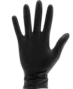 DMI Black Nitrile Powder Free Gloves
