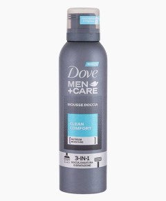 Men Care Clean Comfort 3 In 1 Shower Mousse