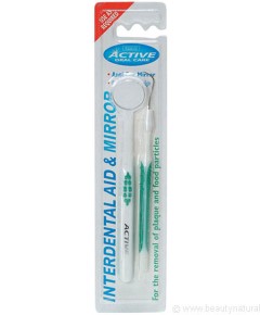 Beauty Formulas Active Oral Care Interdental Aid And Mirror