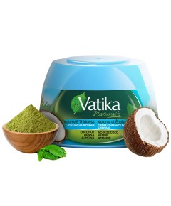 Vatika Naturals Coconut Henna And Almond Styling Hair Cream