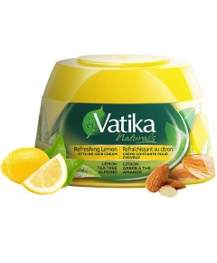 Vatika Naturals Lemon Tea Tree And Almond Styling Hair Cream