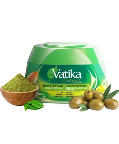 Vatika Naturals Olive Henna Almond Styling Hair Cream