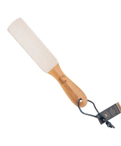Natural Pumice Foot File Curved White