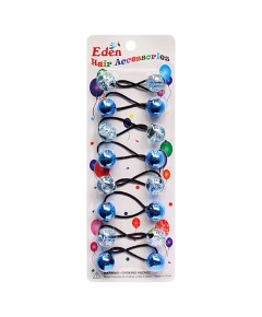 Hair Accessories LB20TBU Crystal And Sky Blue Glitter