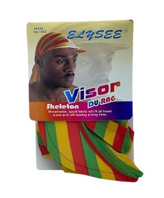 Elysee Star Visor Skeleton Multi Color Du Rag 1055