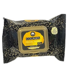 Elysium Spa Collagen Facial Wipes