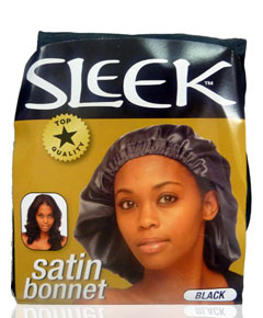 Sleek Satin Bonnet