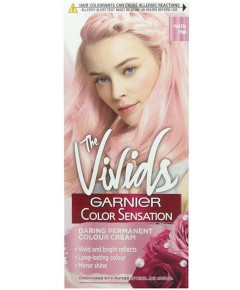 The Vivids Color Sensation Daring Permanent Hair Color Cream Pastel Pink