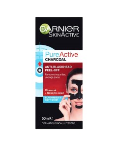 Skin Active Pure Active Charcoal Anti Blackhead Peel Off Mask