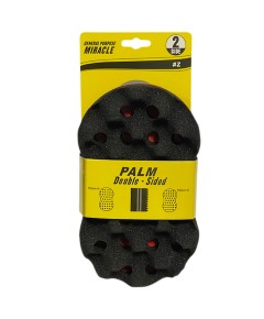 Miracle Hair Brush Palm Double Sided Sponge Z