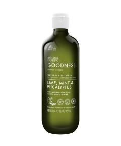 Goodness Lime Mint And Eucalyptus Natural Body Wash