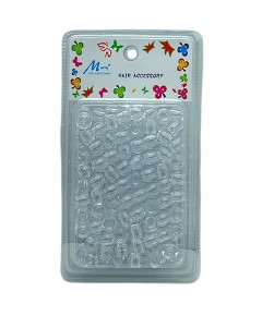 Hair Accessory Beads B500L Clear