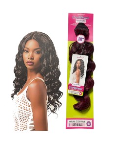 Brazilian Human Hair Premium Blend Natural Ocean Wave Weave
