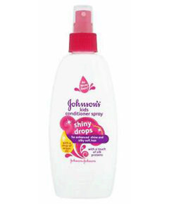 Johnsons Shiny Drops Kids Conditioner Spray