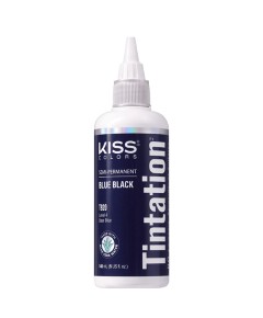 Kiss Colors Tintation Semi Permanent Blue Black T920