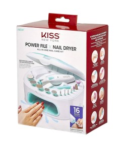 Power File X Nail Dryer All In One Nail Care Kit