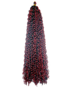 LA Trend Syn Spiral Braid