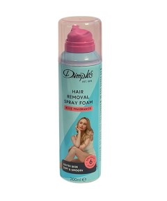 Dimples Hair Remover Spray Foam With Rose Fragrance