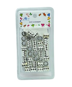Hair Accessory Beads B900SIL