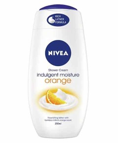 Nivea Indulgent Moisture Orange Shower Cream
