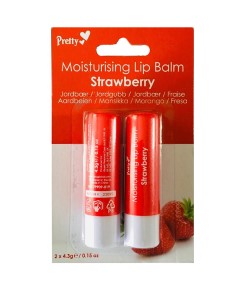 Pretty Moisturising Lip Balm Strawberry