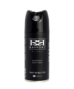 Rapport Black Deodorant Body Spray
