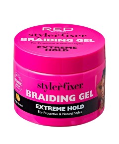 Red By Kiss Orange Scented Styler Fixer Braiding Gel Extreme Hold 8