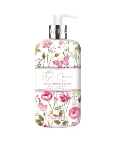 Royale Garden Rose Poppy And Vanilla Luxury Hand Wash Limited Edition