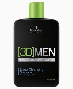 Schwarzkopf 3D Men Deep Cleansing Shampoo
