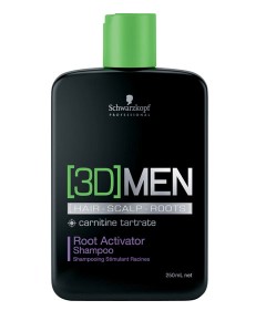 Schwarzkopf 3D Men Root Activator Shampoo