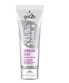 Got2b Shimmering Silver Hair Glitter Gel