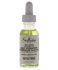 100 Percent Virgin Coconut Oil Daily Hydration Overnight Face Oil