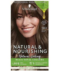 Natural And Nourishing Permanent Multi Tonal Colour 563 Ash Light Brown