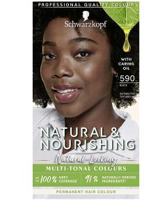 Natural And Nourishing Permanent Multi Tonal Colour 590 Black
